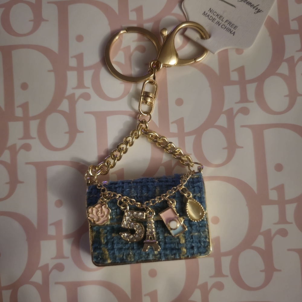 Luxury inspired 👛 purse bag charm/Keychain New - Picture 5 of 5